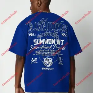 Model 3279 Erkek Yazlık Yuvarlak Yaka Kısa Kollu Günlük Tişört, Yaz