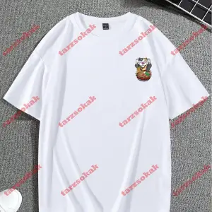 Model 3287 Erkek Yazlık Yuvarlak Yaka Kısa Kollu Günlük Tişört, Yaz