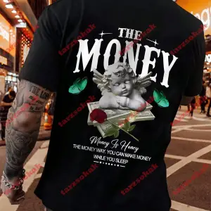 Model 3289 Erkek Yazlık Yuvarlak Yaka Kısa Kollu Günlük Tişört, Yaz