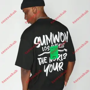 Model 3297 Erkek Yazlık Yuvarlak Yaka Kısa Kollu Günlük Tişört, Yaz