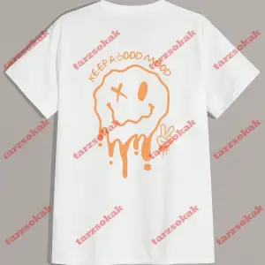 Model 3300 Erkek Yazlık Yuvarlak Yaka Kısa Kollu Günlük Tişört, Yaz