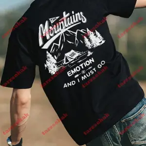 Model 3304 Erkek Yazlık Yuvarlak Yaka Kısa Kollu Günlük Tişört, Yaz