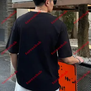 Model 3307 Erkek Yazlık Yuvarlak Yaka Kısa Kollu Günlük Tişört, Yaz