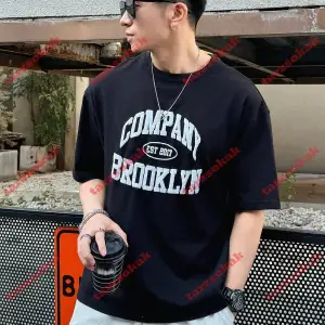 Model 3307 Erkek Yazlık Yuvarlak Yaka Kısa Kollu Günlük Tişört, Yaz