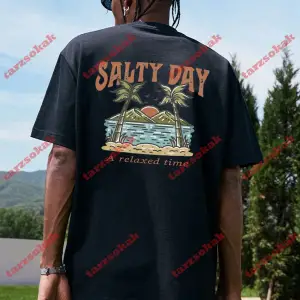 Model 3318 Erkek Yazlık Yuvarlak Yaka Kısa Kollu Günlük Tişört, Yaz