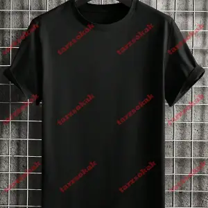 Model 3322 Erkek Yazlık Yuvarlak Yaka Kısa Kollu Günlük Tişört, Yaz