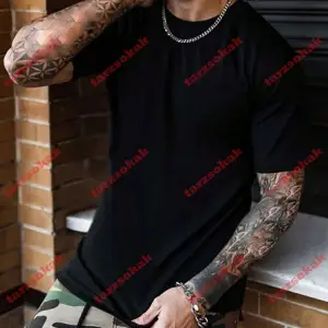 Model 3325 Erkek Yazlık Yuvarlak Yaka Kısa Kollu Günlük Tişört, Yaz