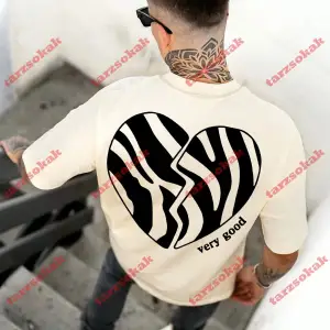 Model 3326 Erkek Yazlık Yuvarlak Yaka Kısa Kollu Günlük Tişört, Yaz