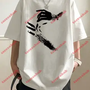 Model 3327 Erkek Yazlık Yuvarlak Yaka Kısa Kollu Günlük Tişört, Yaz