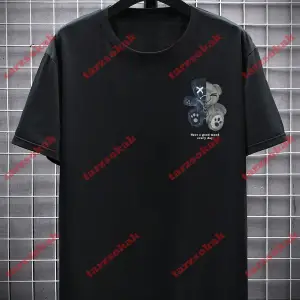 Model 3328 Erkek Yazlık Yuvarlak Yaka Kısa Kollu Günlük Tişört, Yaz