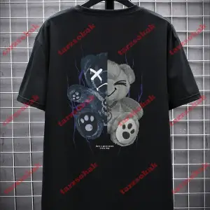 Model 3328 Erkek Yazlık Yuvarlak Yaka Kısa Kollu Günlük Tişört, Yaz