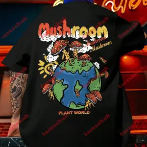 Model 3337 Erkek Yazlık Yuvarlak Yaka Kısa Kollu Günlük Tişört, Yaz