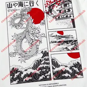 Model 3350 Erkek Yazlık Yuvarlak Yaka Kısa Kollu Günlük Tişört, Yaz