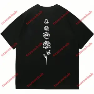 Model 3359 Erkek Yazlık Yuvarlak Yaka Kısa Kollu Günlük Tişört, Yaz