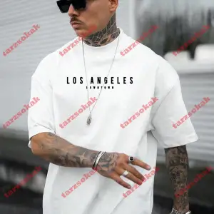 Model 3367 Erkek Yazlık Yuvarlak Yaka Kısa Kollu Günlük Tişört, Yaz