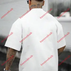 Model 3367 Erkek Yazlık Yuvarlak Yaka Kısa Kollu Günlük Tişört, Yaz