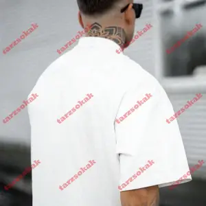 Model 3367 Erkek Yazlık Yuvarlak Yaka Kısa Kollu Günlük Tişört, Yaz