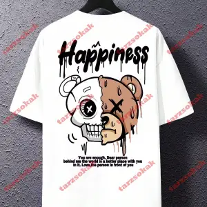 Model 3370 Erkek Yazlık Yuvarlak Yaka Kısa Kollu Günlük Tişört, Yaz