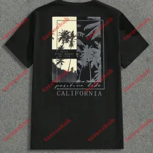 Model 3371 Erkek Yazlık Yuvarlak Yaka Kısa Kollu Günlük Tişört, Yaz