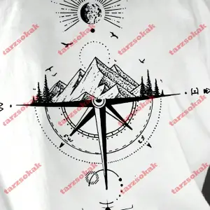 Model 3372 Erkek Yazlık Yuvarlak Yaka Kısa Kollu Günlük Tişört, Yaz