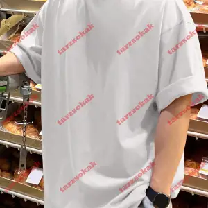 Model 3375 Erkek Yazlık Yuvarlak Yaka Kısa Kollu Günlük Tişört, Yaz