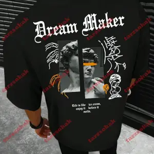 Model 3376 Erkek Yazlık Yuvarlak Yaka Kısa Kollu Günlük Tişört, Yaz