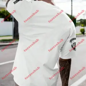 Model 3377 Erkek Yazlık Yuvarlak Yaka Kısa Kollu Günlük Tişört, Yaz