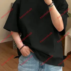 Model 3386 Erkek Yazlık Yuvarlak Yaka Kısa Kollu Günlük Tişört, Yaz