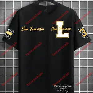 Model 3390 Erkek Yazlık Yuvarlak Yaka Kısa Kollu Günlük Tişört, Yaz