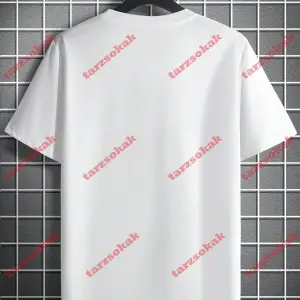 Model 3393 Erkek Yazlık Yuvarlak Yaka Kısa Kollu Günlük Tişört, Yaz