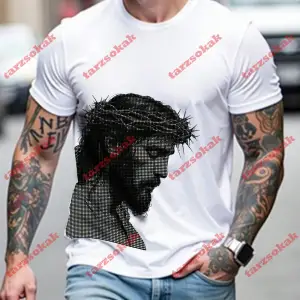 Model 3399 Erkek Yazlık Yuvarlak Yaka Kısa Kollu Günlük Tişört, Yaz