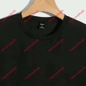 Model 3407 Erkek Yazlık Yuvarlak Yaka Kısa Kollu Günlük Tişört, Yaz