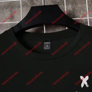 Model 3433 Erkek Yazlık Yuvarlak Yaka Kısa Kollu Günlük Tişört, Yaz