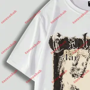 Model 3434 Erkek Yazlık Yuvarlak Yaka Kısa Kollu Günlük Tişört, Yaz