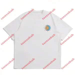 Model 3470 Erkek Yazlık Yuvarlak Yaka Kısa Kollu Günlük Tişört, Yaz