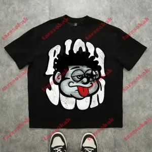 Model 3471 Erkek Yazlık Yuvarlak Yaka Kısa Kollu Günlük Tişört, Yaz