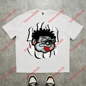 Model 3471 Erkek Yazlık Yuvarlak Yaka Kısa Kollu Günlük Tişört, Yaz