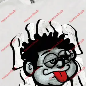 Model 3471 Erkek Yazlık Yuvarlak Yaka Kısa Kollu Günlük Tişört, Yaz