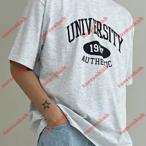 Model 3497 Erkek Yazlık Yuvarlak Yaka Kısa Kollu Günlük Tişört, Yaz