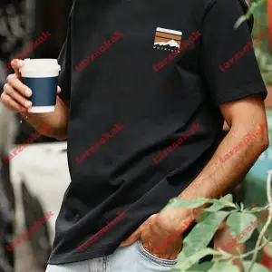 Model 3504 Erkek Yazlık Yuvarlak Yaka Kısa Kollu Günlük Tişört, Yaz