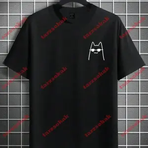 Model 3505 Erkek Yazlık Yuvarlak Yaka Kısa Kollu Günlük Tişört, Yaz