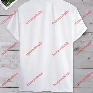 Model 3505 Erkek Yazlık Yuvarlak Yaka Kısa Kollu Günlük Tişört, Yaz