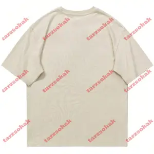 Model 3506 Erkek Yazlık Yuvarlak Yaka Kısa Kollu Günlük Tişört, Yaz