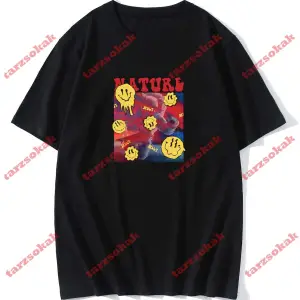 Model 3507 Erkek Yazlık Yuvarlak Yaka Kısa Kollu Günlük Tişört, Yaz