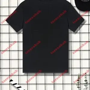 Model 3511 Erkek Yazlık Yuvarlak Yaka Kısa Kollu Günlük Tişört, Yaz