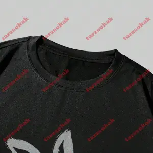 Model 3523 Erkek Yazlık Yuvarlak Yaka Kısa Kollu Günlük Tişört, Yaz