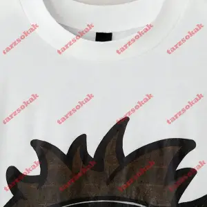 Model 3524 Erkek Yazlık Yuvarlak Yaka Kısa Kollu Günlük Tişört, Yaz