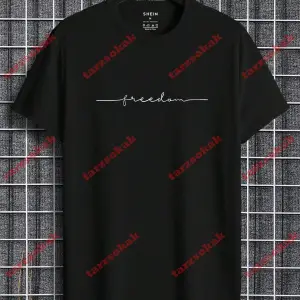 Model 3526 Erkek Yazlık Yuvarlak Yaka Kısa Kollu Günlük Tişört, Yaz