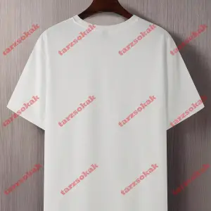 Model 3527 Erkek Yazlık Yuvarlak Yaka Kısa Kollu Günlük Tişört, Yaz