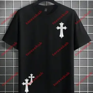 Model 3553 Erkek Yazlık Yuvarlak Yaka Kısa Kollu Günlük Tişört, Yaz